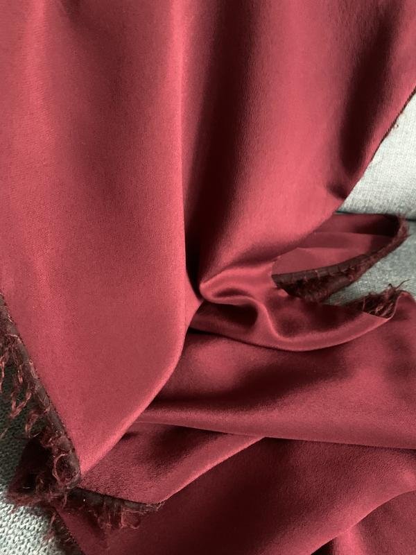 Damen Mulberry Schal Burgunder Viskose