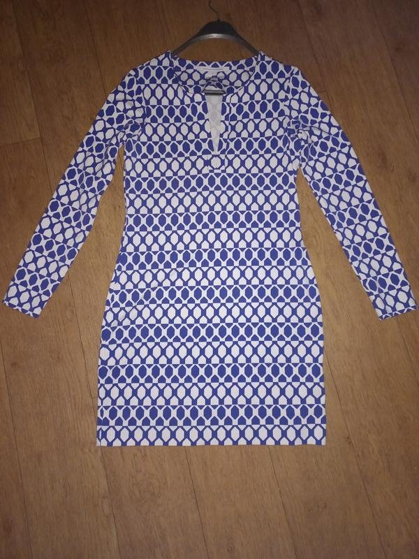Damen Diane Von Furstenberg Kleid Weiß Viskose 36