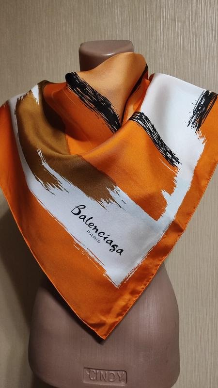 Women Balenciaga Scarf Multicolor Silk One size