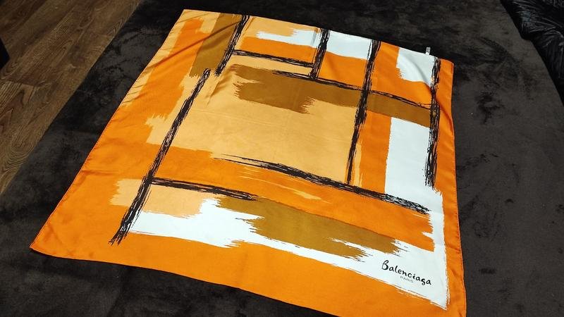 Women Balenciaga Scarf Multicolor Silk One size