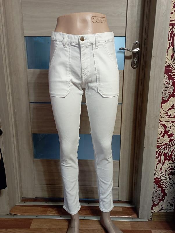 Женские Ba&sh Джинсы Белые 25 / XS