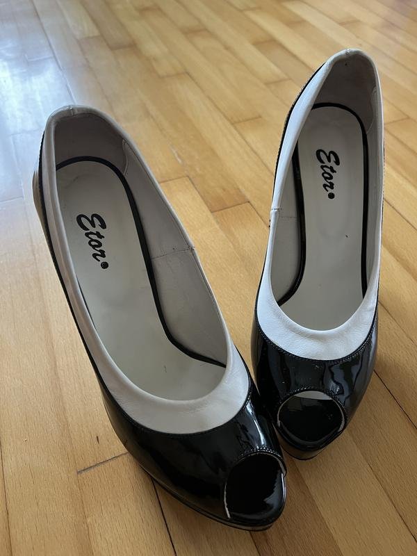 Femme Eton Talons Noir 37