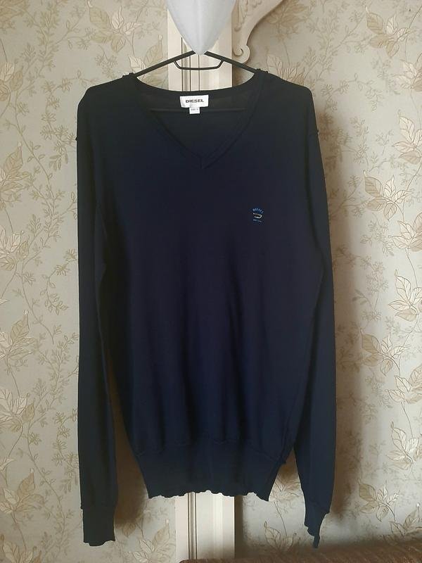 Uomo Diesel Maglione Blu Navy 38 / M / 46