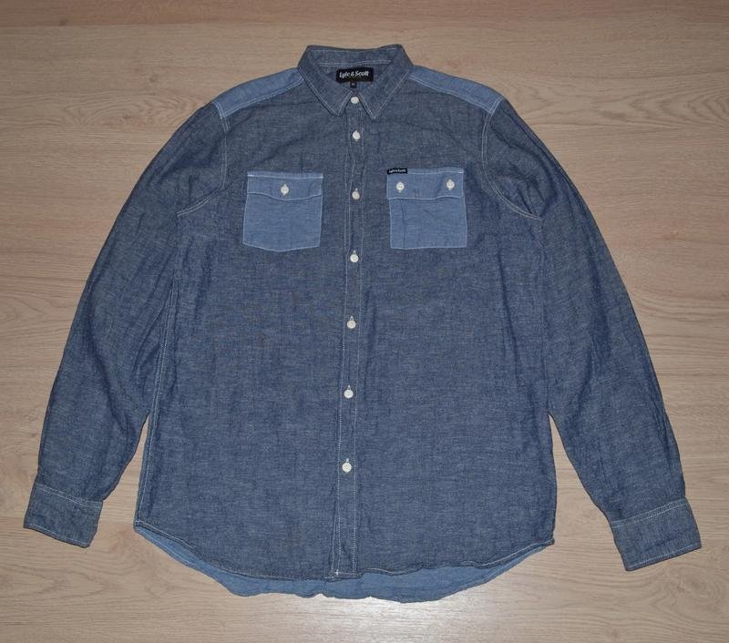Мужской Lyle & Scott Сорочка Серый 38 / M / 46