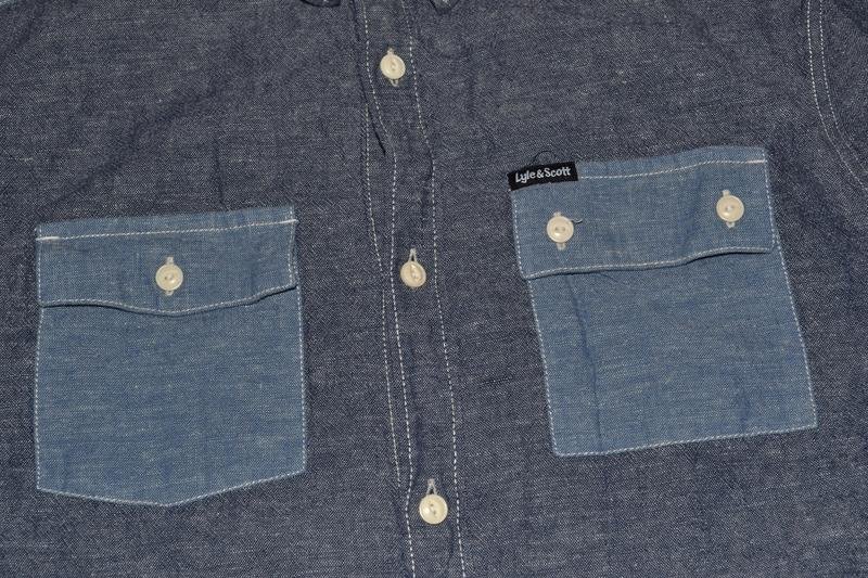 Мужской Lyle & Scott Сорочка Серый 38 / M / 46