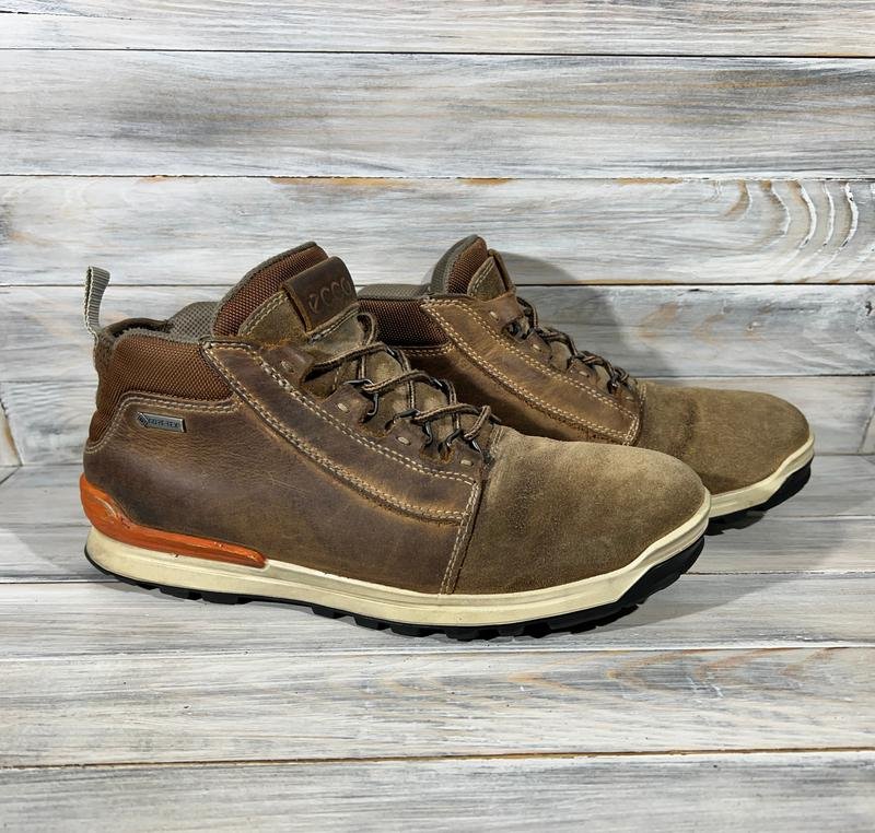 Herren Ecco Stiefel Braun Gore-Tex 42