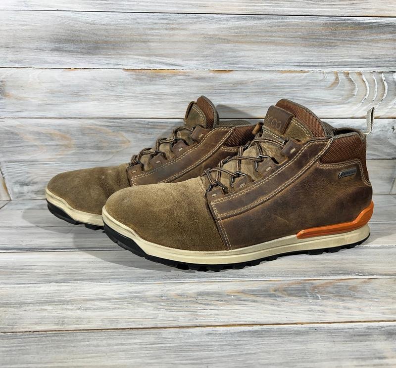 Herren Ecco Stiefel Braun Gore-Tex 42