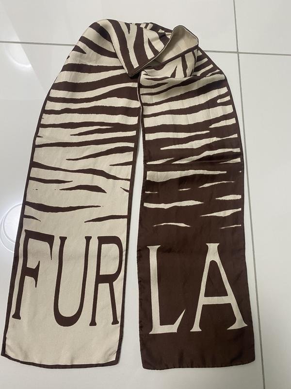 Women Furla Scarf Brown