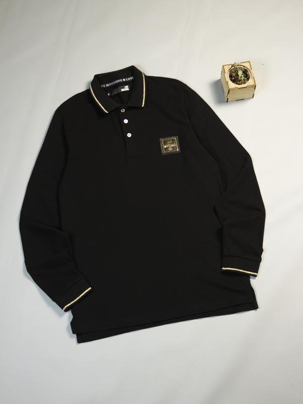 Homme Love Moschino T-shirt à Manches Longues Noir