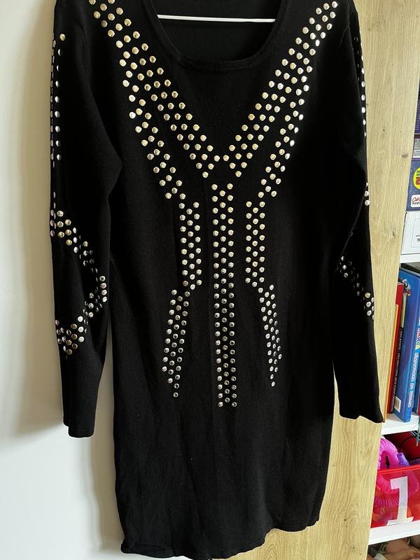 Femme Gestuz Robe Noire 38 / M / 46