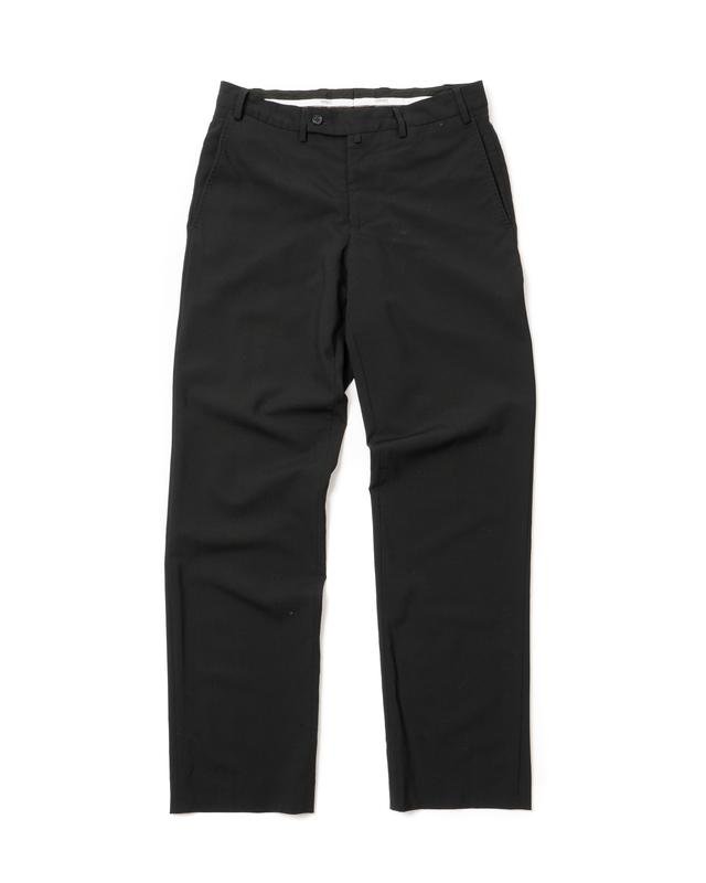 Men Versace Trousers Black Viscose 33 / L / 48