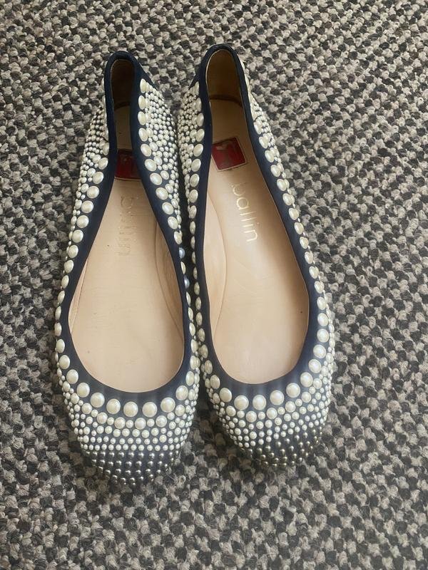 Damen Heels Marineblau 36