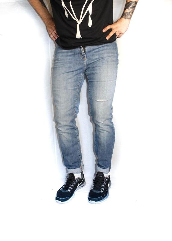 Uomo Boden Jeans Blu Navy 30 / S / 44