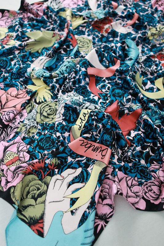 Women Bimba y lola Scarf Multicolor 120x118 cm