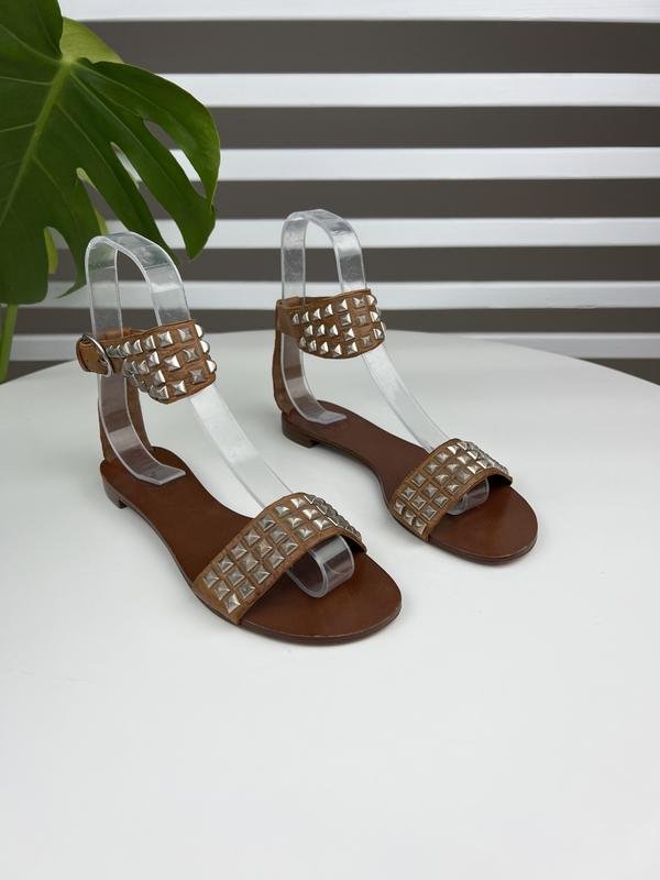 Женские Ash Босоножки Коричневый Кожа 36