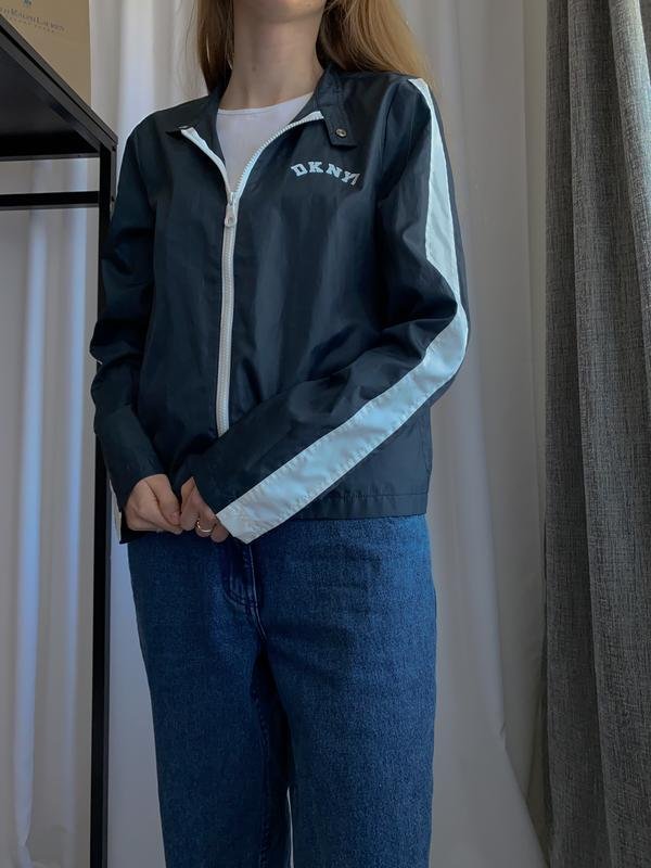 Damen DKNY Jacke Marineblau 38 / M / 46