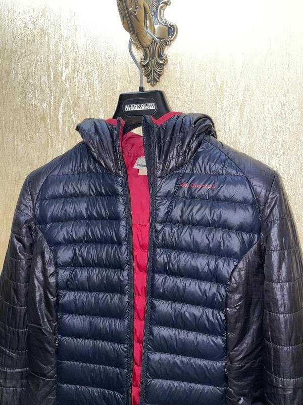 Herren Quechua Jacke Schwarz Daune 34 / XS / 42