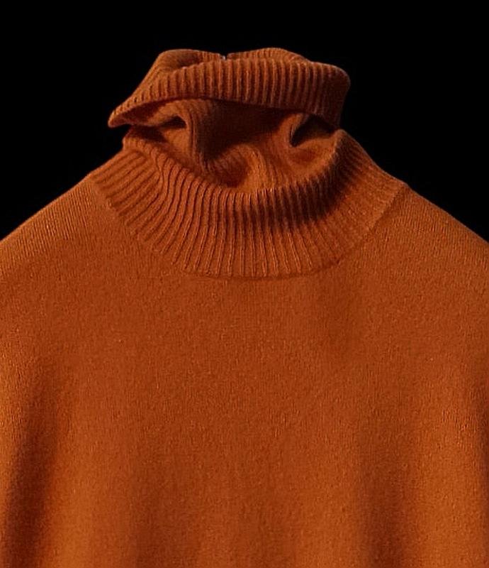 Damen Iceberg Weste Orange Wolle 36