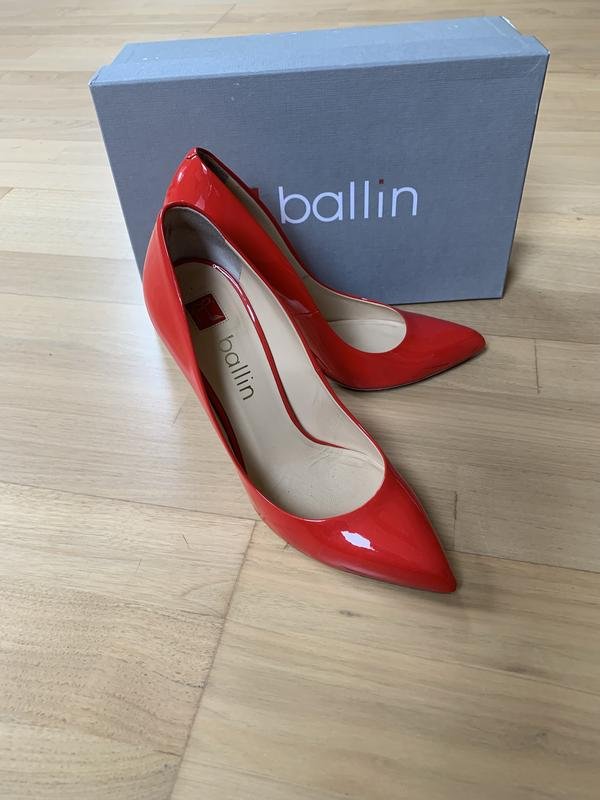 Frauen Absätze Rot 38