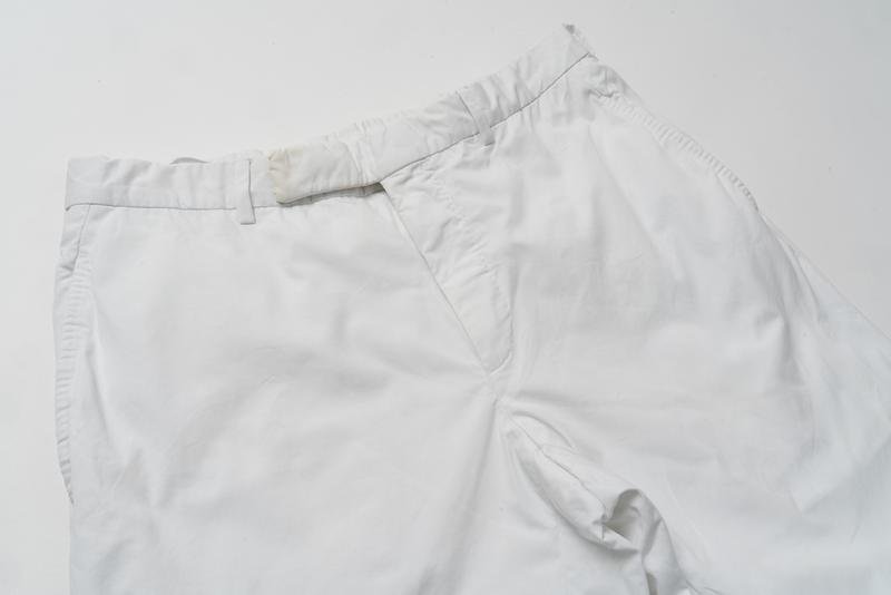 Men Tom Ford Trousers White Cotton 34 / L / 50