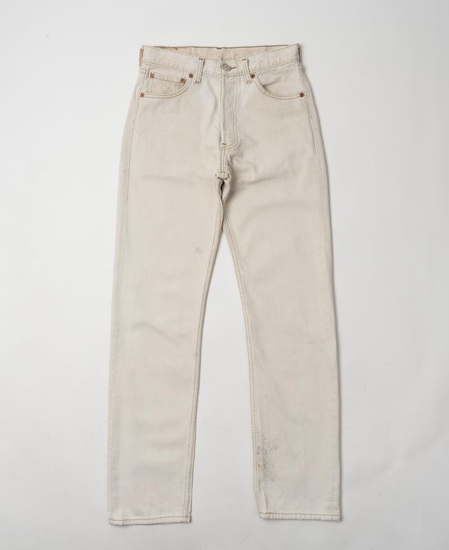 Damen Levi's Jeans Weiß 28 / M