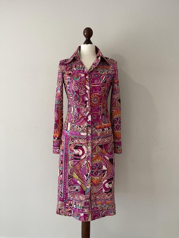 Damen Etro Kleid Mehrfarbig 34 / XS / 42