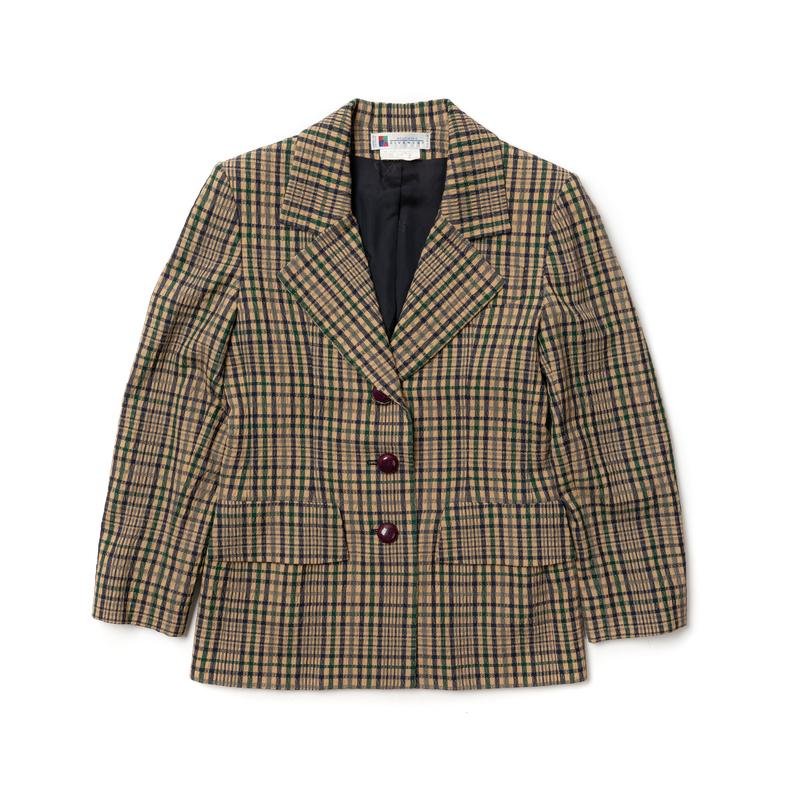 Damen Givenchy Jacke Braun Wolle 38