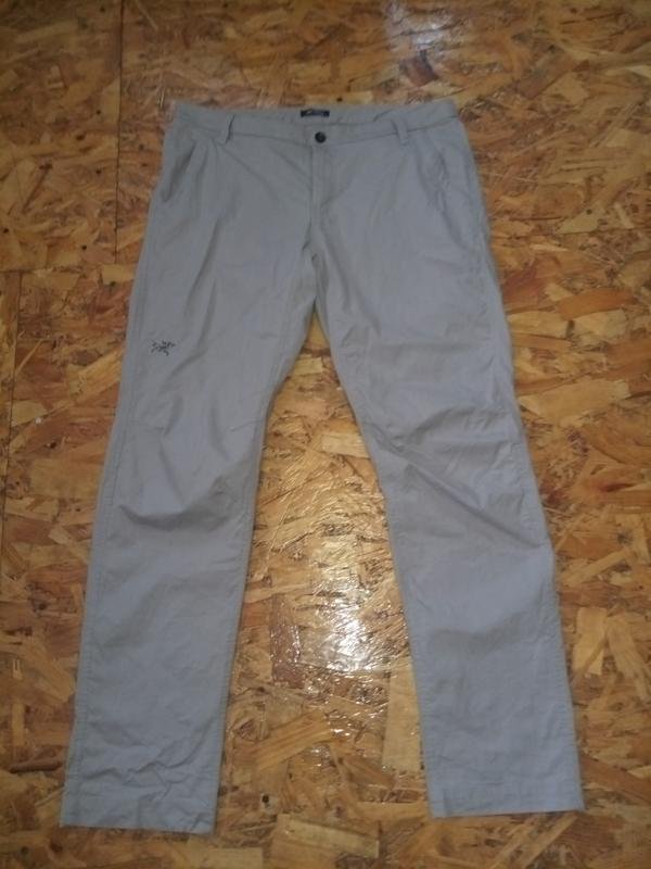 Мужские Arc'teryx Брюки Серый Хлопок 34 / L / 50