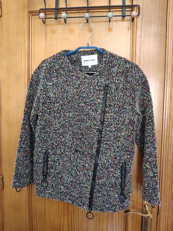 Women Bimba y lola Jacket Multicolor Boucle 36 / S