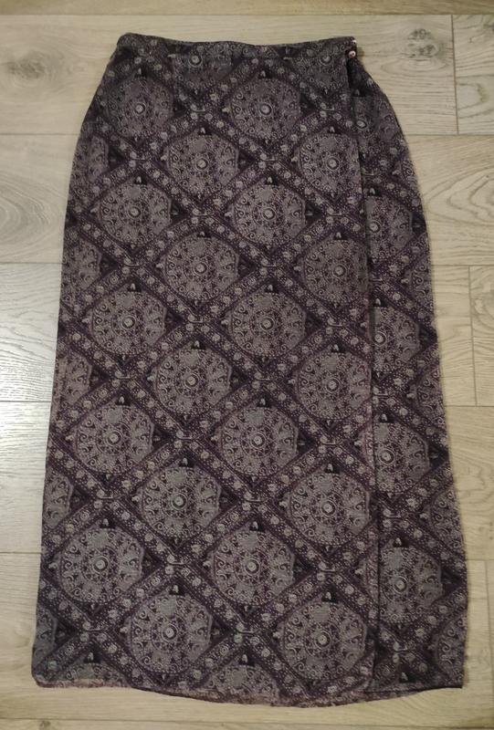 Women Cacharel Skirt Purple Silk 38 / M / 46