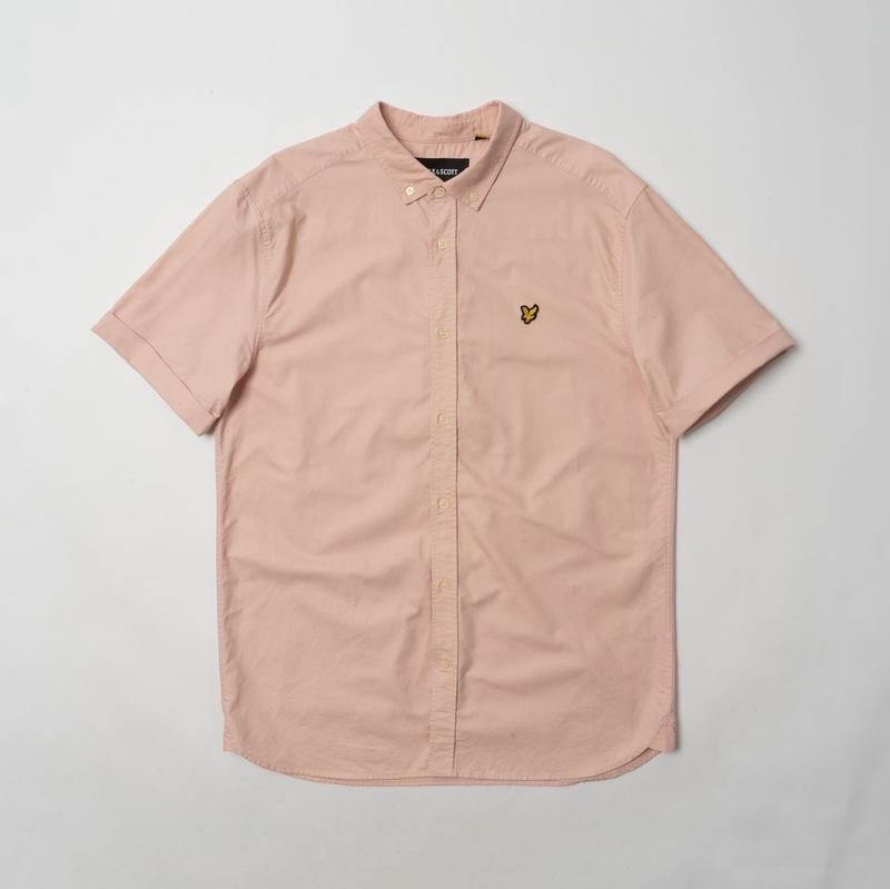 Мужской Lyle & Scott Рубашка Персиковый Хлопок 40