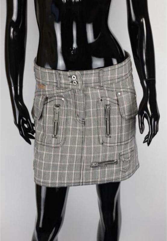 Женская Moschino Jeans Юбка Серый 36 / S / 44