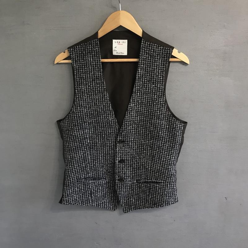 Herren L.B.M. 1911 Weste Grau Wolle 38 / M / 46