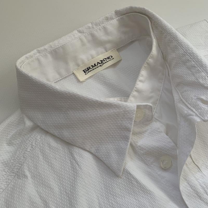 Herren Ermanno Scervino Hemd Weiß 40 /L / 48