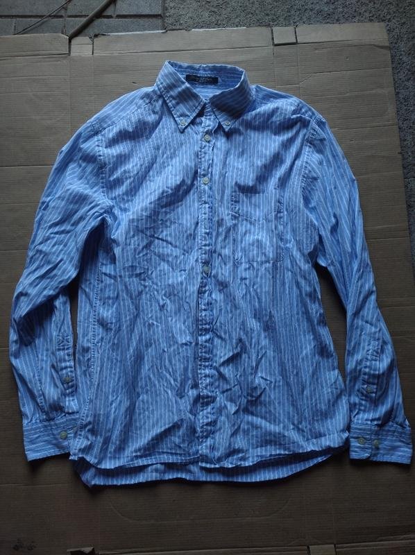 Мужская Gant Рубашка Белая 38 / M / 46