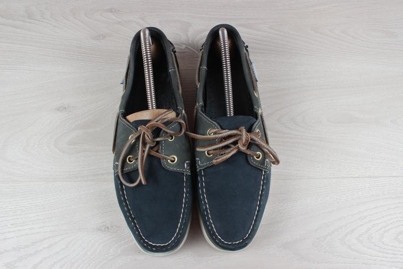 Женские Sebago Мокасины Серый Кожа 38.5
