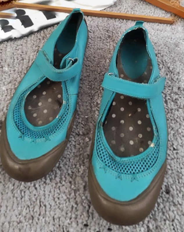 Donna Clarks Tacchi Turchese 38.5