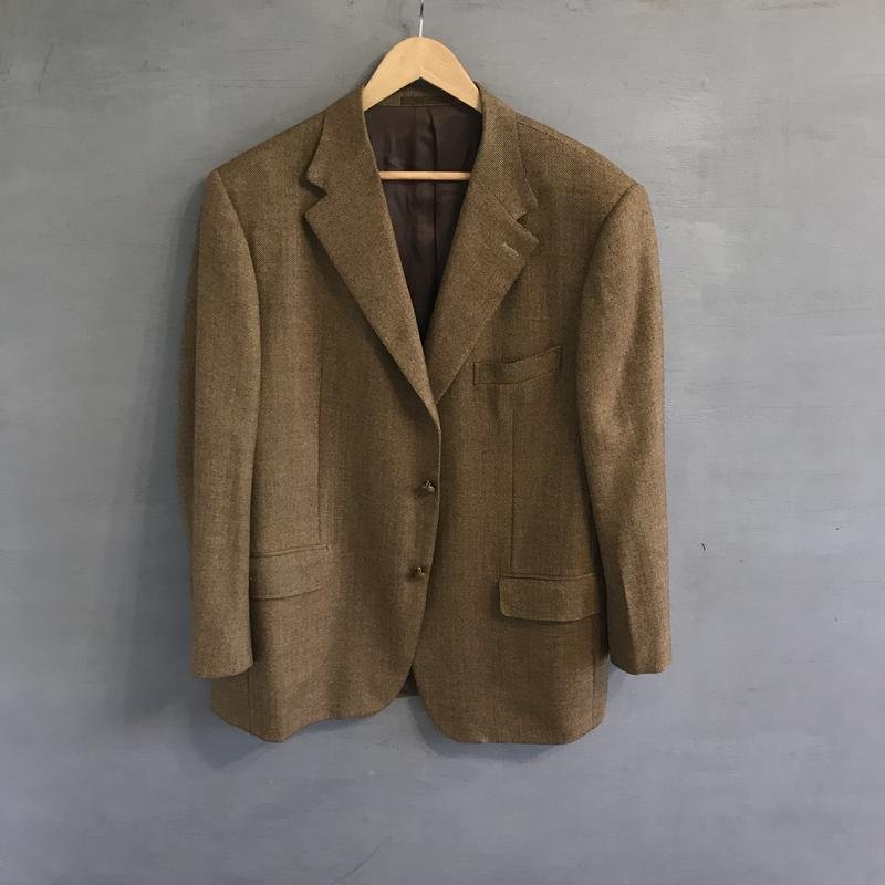 Мужской Isaia Napoli Пиджак Шерсть 44 / XXL / 52