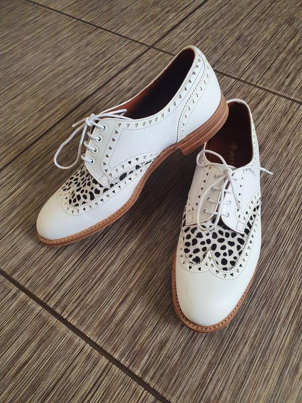 Женские Mulberry Туфли Чёрный Кожа 38.5