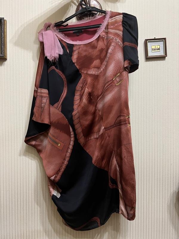 Femme Fendi Robe Noire Soie 36