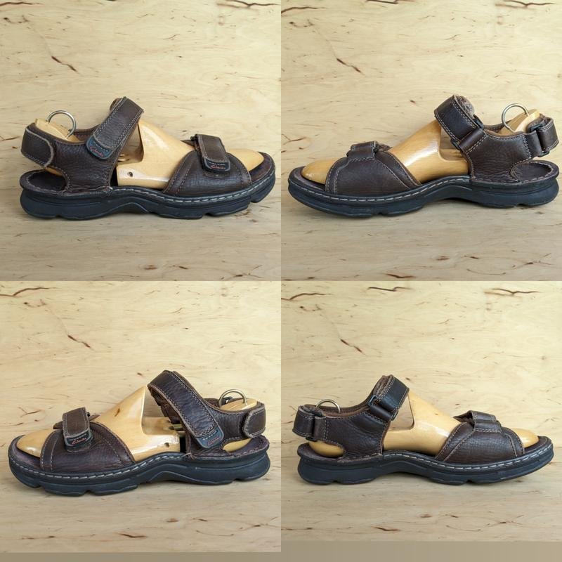 Men Clarks Sandals Brown Suede 45.5