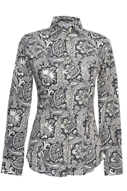 Damen Etro Hemd Weiß Baumwolle 34 / XS / 42