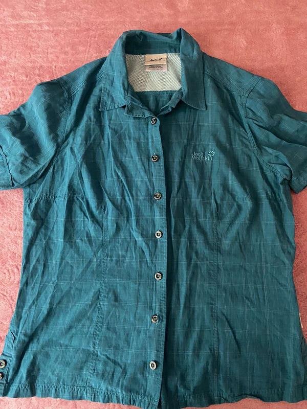 Femme Jack Wolfskin Chemise Marine 38 / M / 46