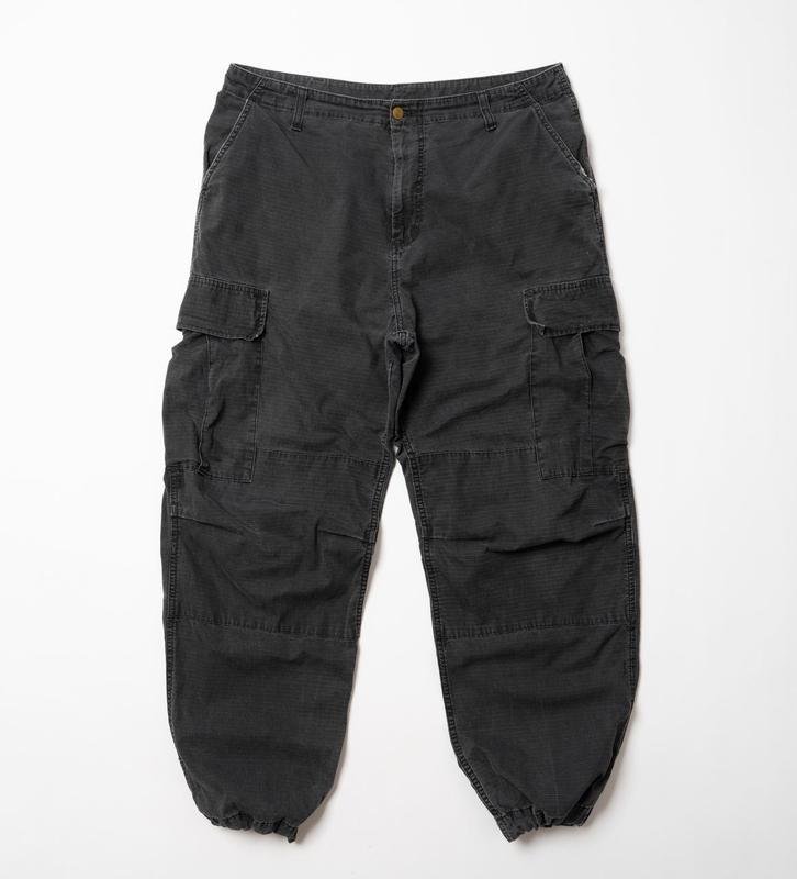 Мужские Carhartt Брюки Чёрный Хлопок 36 / XL / 50