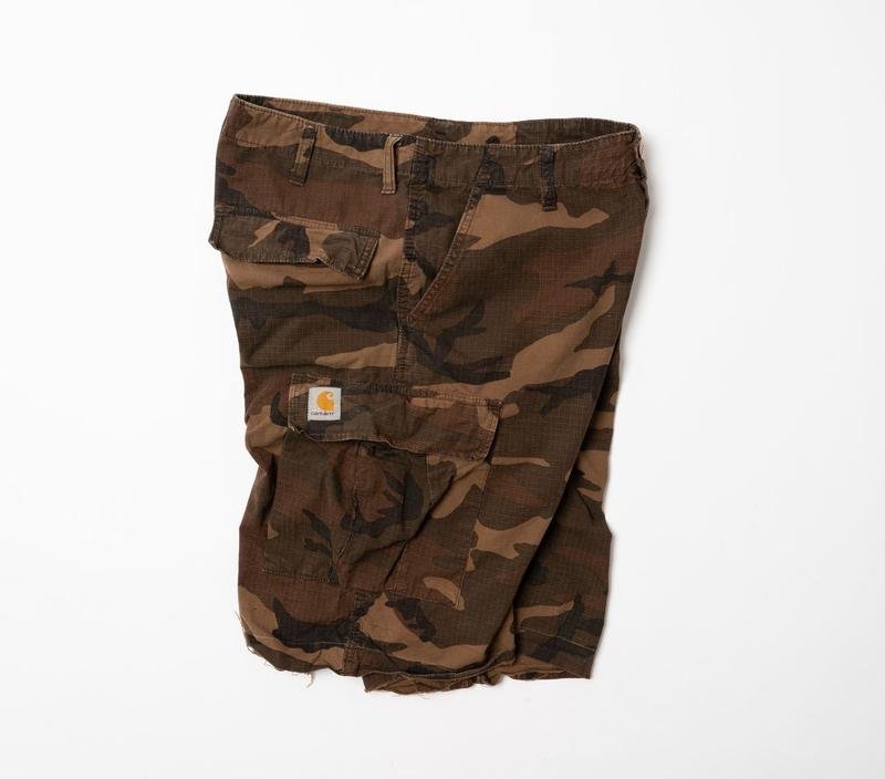 Homme Carhartt Shorts Marron Coton 30