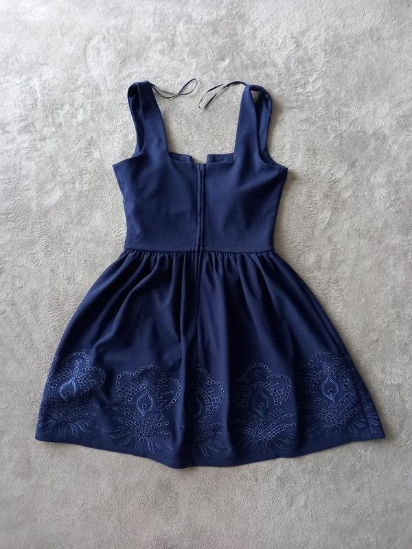 Women AMI Dress Navy 34 / XS / 42