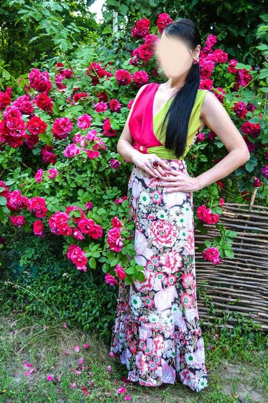 Women Cacharel Dress Multicolor Cotton 34 / XS /