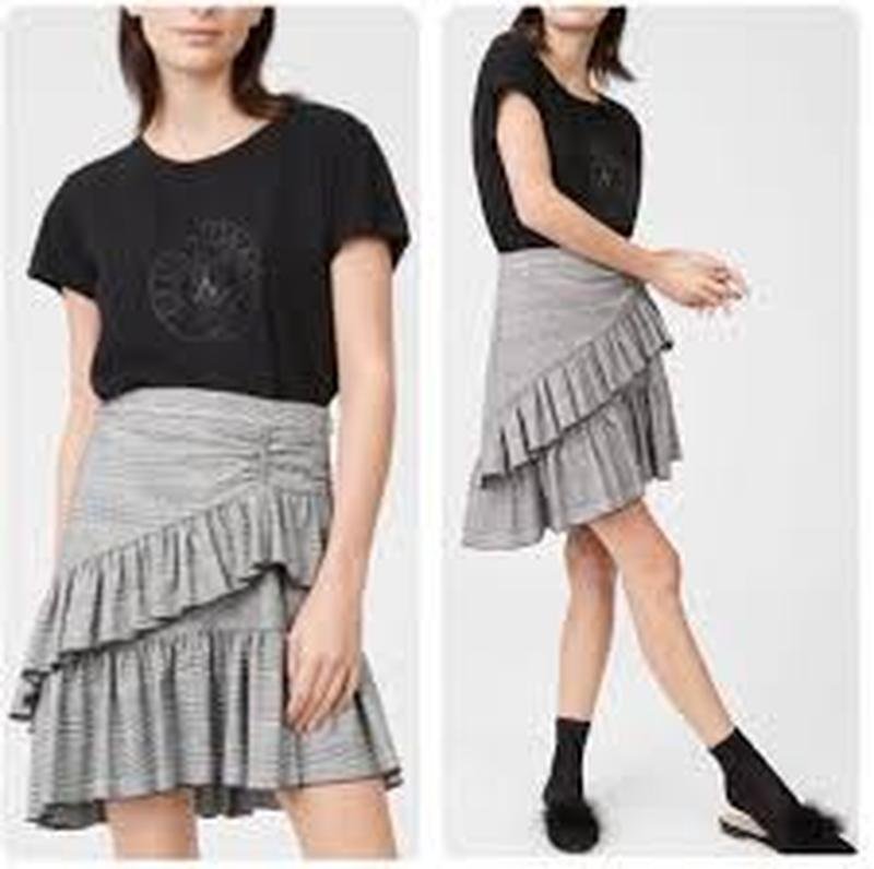 Женская Club Monaco Юбка Серый 36