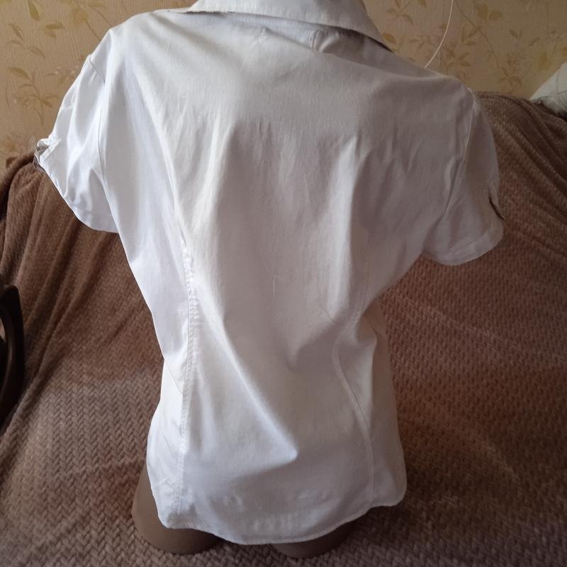 Donna Burberry Camicia Bianca Cotone M
