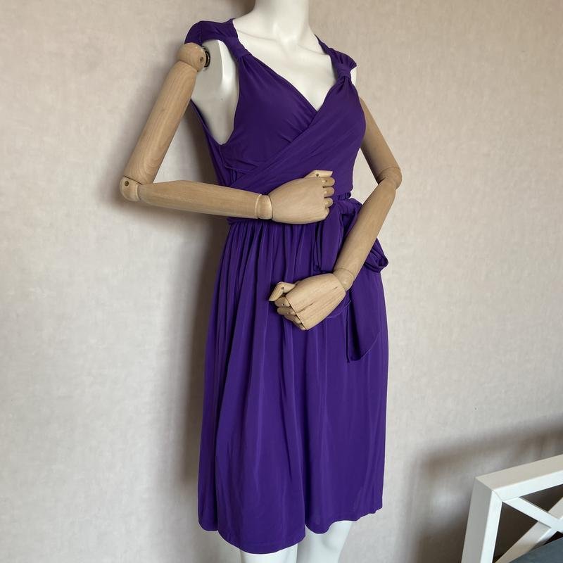 Donna Marella Abito Viola 38 / M / 46